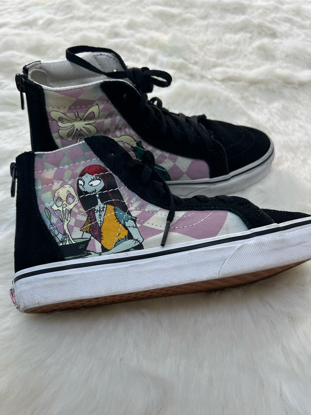 Vans Skateboard kids shoes Disney The NightMare Before Xmas Graphic shoes